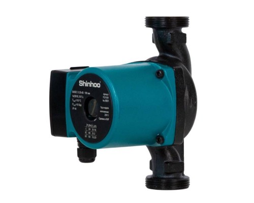 Насос циркуляционный Shinhoo BASIC S 32-6S с гайками