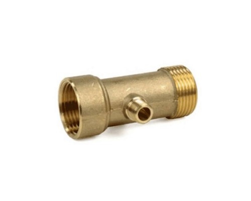 Штуцер трехвыводной 2х1"+1х1/4" лат Unipump 17191