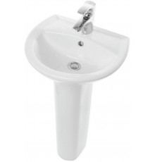 АТТИКА 48 Умывальник пьедестальный ВКС Белый S1 (WB.PD/Attica/48-C/WHT.G/S1) WB.PD/Attica/48-C/WHT.G/S1