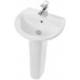 АТТИКА 48 Умывальник пьедестальный ВКС Белый S1 (WB.PD/Attica/48-C/WHT.G/S1) WB.PD/Attica/48-C/WHT.G/S1