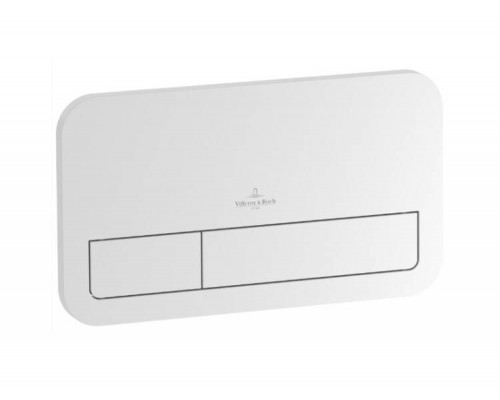 Клавиша смыва, Villeroy&Boch, ViConnect, для бачков скрытого монтажа, шгв 253-10-145, цвет-белый