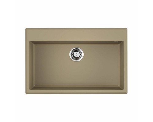 Мойка, OMOIKIRI, Tedori, шгв 790-510-220, отверстия для смесителя-3 промаркированных, цвет-шампань