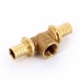 Тройник В надвижной бронза REHAU 25x3/4"x25 RX