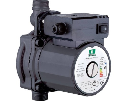 Насос циркуляционный Pumpman GRS 25/8 с гайками Насос циркуляционный Pumpman GRS 25/8 с гайками
