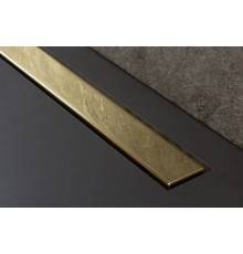 Душевой лоток, Pestan, Confluo Frameless Line Gold, шдв 120-650-100, цвет-золото 24К глянец