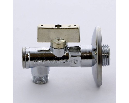 Кран Minnesota Bugatti угловой с фильтром и розеткой хромированный 1/2"х3/8"