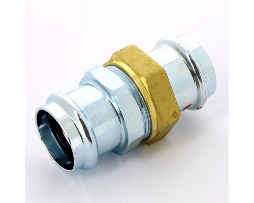 Муфта разъёмная пресс плоская прокладка оцинкованная сталь Prestabo VIEGA 42