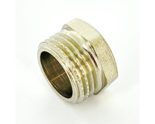 Заглушка LD Н 1/2" никелированная