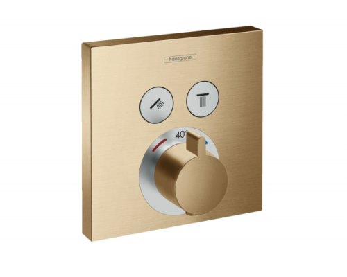 Смеситель для душа, Hansgrohe, ShowerSelect, цвет-шлифованная бронза Смеситель для душа, Hansgrohe, ShowerSelect, цвет-шлифованная бронза