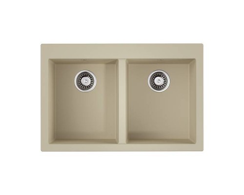 Omoikiri Bosen 80-2-BE Кухонная мойка Tetogranit 80x53 см, цвет: ваниль 4993837