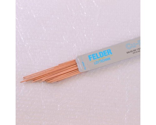 Припой твердый медный Cu-Rophos®94 2мм FELDER 1000г