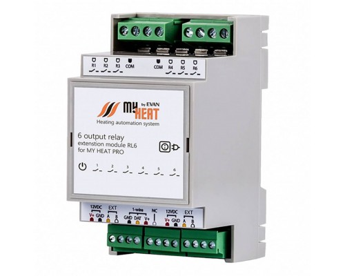 Релейный блок расширения MyHeat RL6