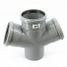 Крестовина Ostendorf канализационная 110 х 110 х 110 х 67' HT