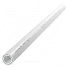 Труба PP-RGF бел арм стекл Дн50х8,3 Ру25 SDR6 95С 2м РосТурПласт 14155 .