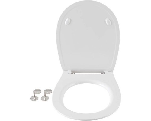 Allen Brau Fantasy Крышка-сиденье для унитаза Smartfix, Soft-Close, цвет: белый 4.11005.20