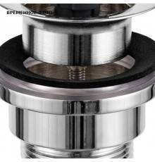 Донный клапан Remer 1 1/4" click-clack, хром