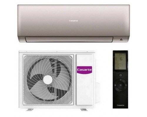 CAS35CX1/R3-G / 1U35CX1/R3, Сплит-система, Casarte, ELETTO, inverter, цвет шампань матовый CAS35CX1/R3-G / 1U35CX1/R3, Сплит-система, Casarte, ELETTO, inverter, цвет шампань матовый