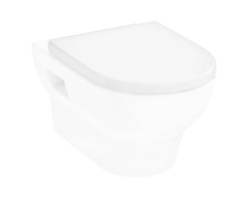Сиденье для унитаза, Hansgrohe, GladeLake S, шг 365-540, цвет-белый