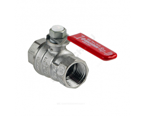 Кран шар лат хр Ду10 Ру35 м/м полн рыч Giacomini R850X022