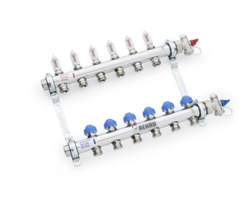 Коллектор, 1, HKV-D 12, выход-3/4 ЕК, нержавеющая сталь