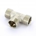 Тройник Н никелированный конусный TIEMME 1/2"(16)K