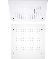 AQ2082CR верхний душ 500500 мм, 2 jet (внешняя и скрытая часть) AQ2082CR