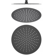 AQ2075MB круглый верхний душ 3002 мм, матовый черный AQ2075MB