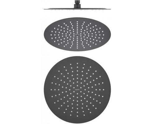 AQ2075MB круглый верхний душ 3002 мм, матовый черный AQ2075MB