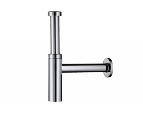 Сифон, Hansgrohe, Flowstar S, для раковины, бутылочный, 1 1/4, цвет-шлифованный черный хром