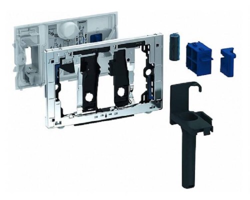 Блок, Geberit, DuoFresh Stick, для смывных бачков скрытого монтажа Sigma 12 см, глянцевый хром