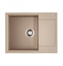 Omoikiri Daisen 65T SA Кухонная мойка из Tetogranit 65x23 см, крыло справа, цвет: бежевый 4993520