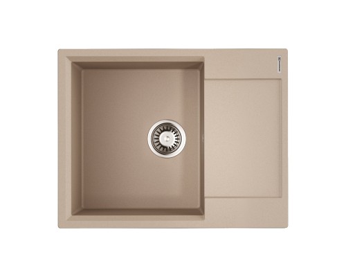 Omoikiri Daisen 65T SA Кухонная мойка из Tetogranit 65x23 см, крыло справа, цвет: бежевый 4993520 Omoikiri Daisen 65T SA Кухонная мойка из Tetogranit 65x23 см, крыло справа, цвет: бежевый 4993520