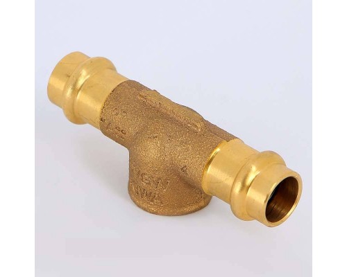 Тройник пресс-В бронза Sanpress VIEGA 15х1/2"х15 Тройник пресс-В бронза Sanpress VIEGA 15х1/2"х15