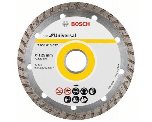 Алмазный отрезной круг ECO for Universal 125 мм (2608615037)