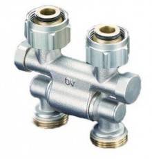 Узел Multiflex F, 3/4 HГ x 3/4 HP, запорно-присоединительный, поворотный