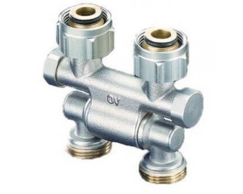 Узел Multiflex F, 3/4 HГ x 3/4 HP, запорно-присоединительный, поворотный