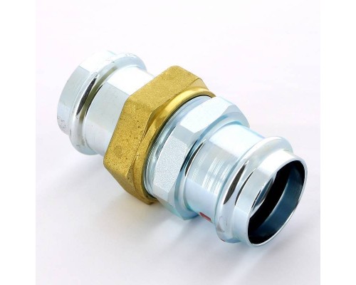 Муфта разъёмная пресс плоская прокладка оцинкованная сталь Prestabo VIEGA 42