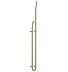 Полотенцесушитель, Сунержа, Локон, левый, шгв 125-128-1600, кабель с вилкой, цвет-золотой шёлк