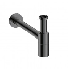 Сифон, Almar, бутылочный, цвет-Absolute Black Brushed PVD