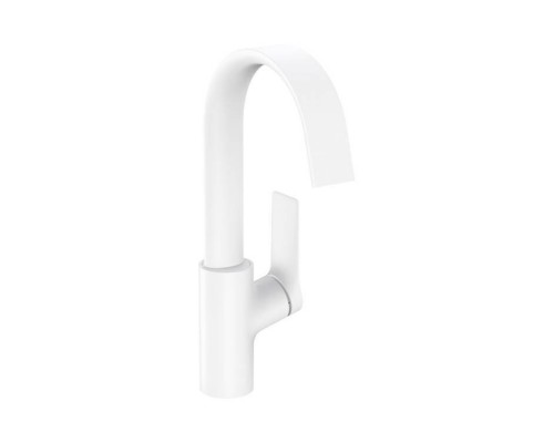 Смеситель для раковины, Hansgrohe, Vivenis, цвет-белый матовый