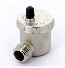 Воздухоотводчик автоматический Н 1/2" UNI-FITT с боковым подключением и верхним выпуском