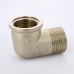 Угол НВ никелированный UNI-FITT 3/4"