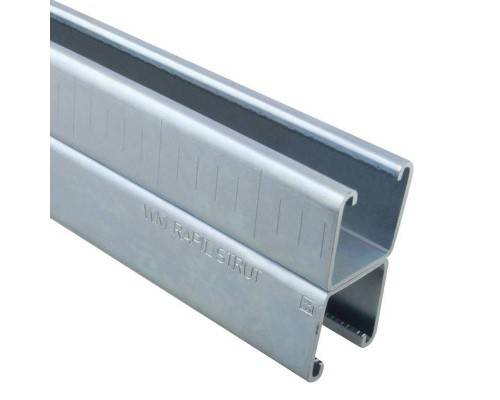Двойной профиль (pg) 41x82(41х2)х2,5x6000мм BIS RapidStrut