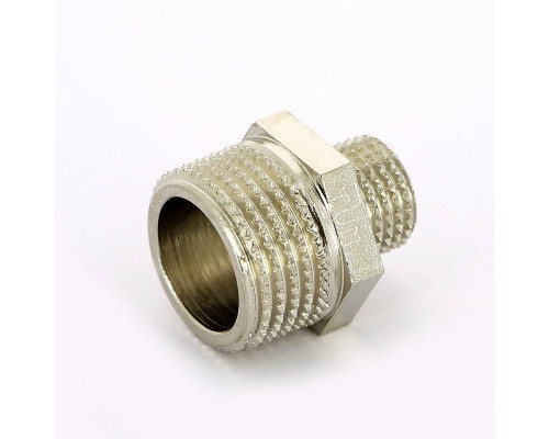Ниппель НН никелированный TIEMME 1/2"x1/4"