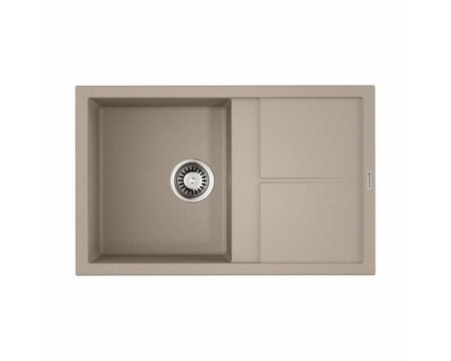 Мойка, OMOIKIRI, Sumi, шгв 790-500-220, отверстия для смесителя-6 промаркированных, цвет-бежевый