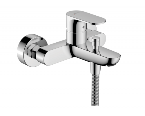 Смеситель для ванны и душа, Hansgrohe, Rebris S, цвет-хром