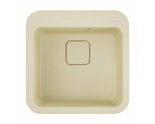 Мойка, OMOIKIRI, Tasogare, шгв 510-510-210, отверстия для смесителя-3 промаркированных, цвет-ваниль
