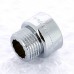 Удлинитель НВ хромированный UNI-FITT 1/2"x15мм