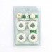 Комплект для подключения радиатора UNI-FITT 1"х1/2" RAL9010