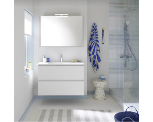 Тумба под раковину, Burg, Rocio, шгв 570-440-640, раковина-необходимо заказать, цвет-белый матовый